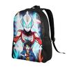 Ultramans Backpack  Cycling Backpacks Boy Kawaii School Bags Custom Soft Rucksack