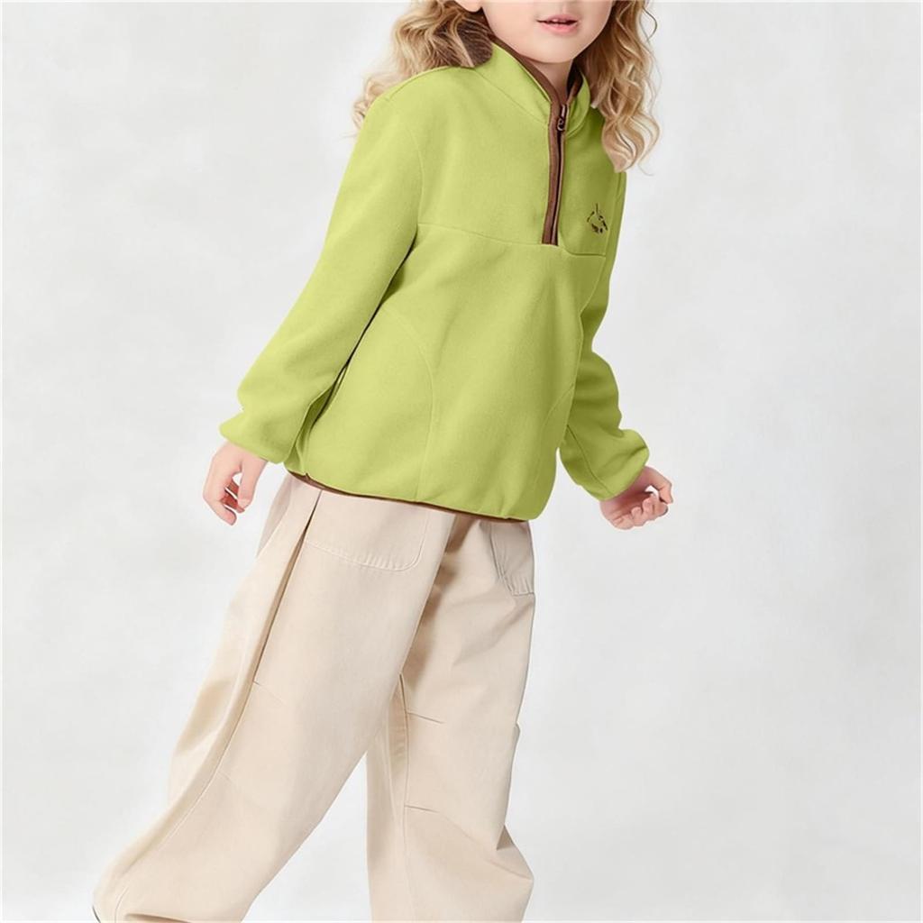 Boys Full Zip Hoodie Long Sleeve Color Casual Sweatshirt for Sports and Everyday Wear
