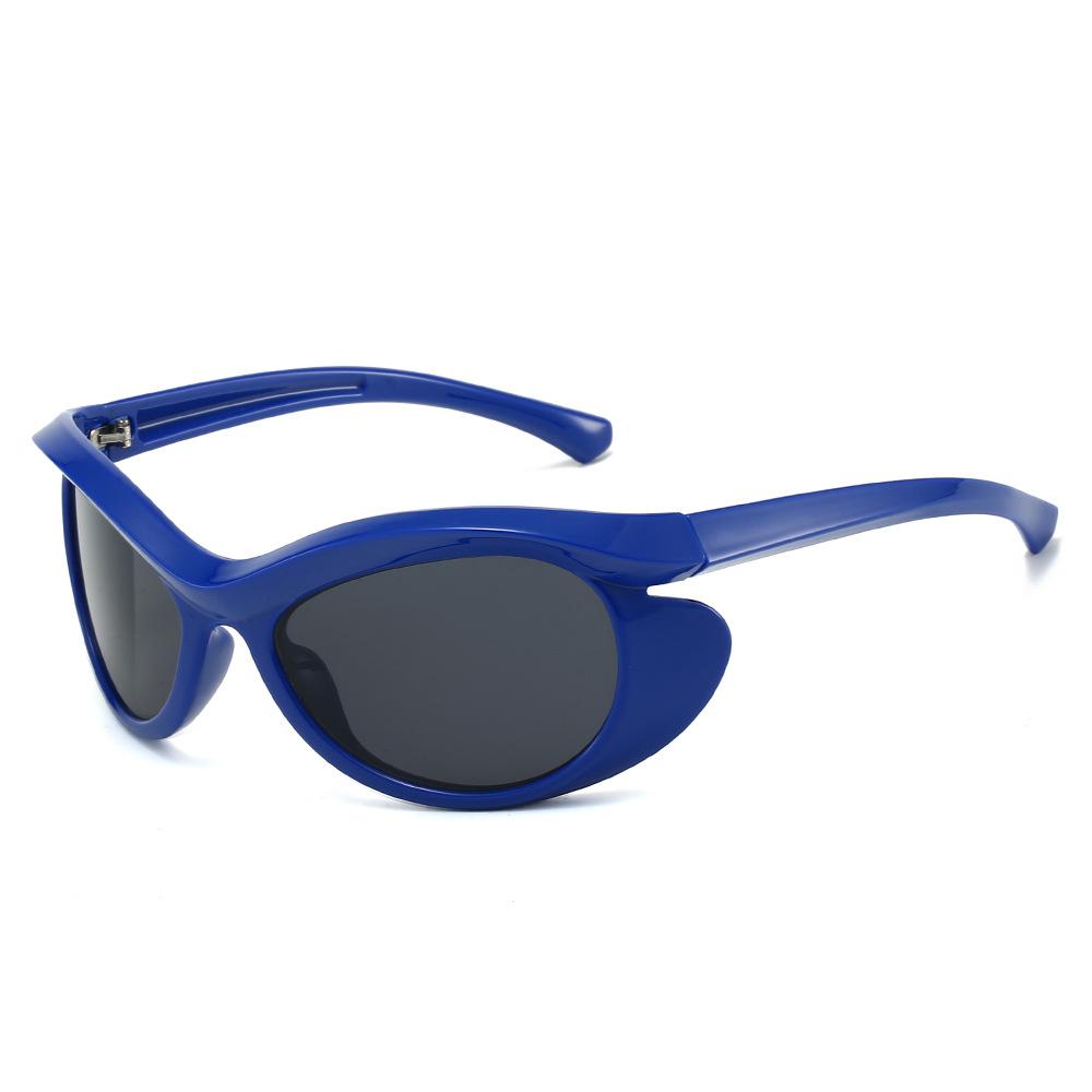 Women'S Retro Sunglasses Large Frame Cat Eye Glasses Uv Protection Personality Popular Sunglasses
