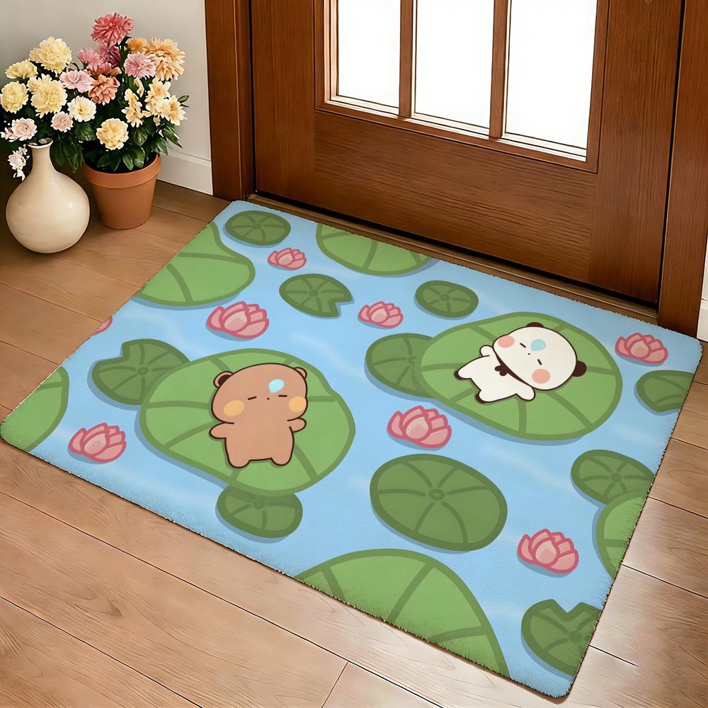 Kwai Anime Yier Bubu Fußmatte Gemütliche Flanell Weiche Dicke Rutschfeste Matte Für Wohnzimmer Schlafzimmer Küche Dekor Teppiche