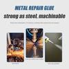 Industrielle Metallklebstoffe Zuverlässige Reparaturpasten 50/100ml Metallreparatur-Lösung zum Schweißen & Reparieren Langlebig