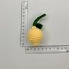 Handmade Halloween Pumpkin Crochet Keychains & Ornaments