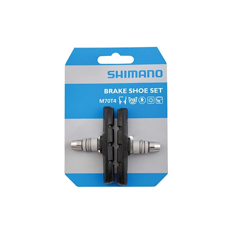 Shimano Brake Shoe Set M70T4 (Compatible with BR-M530 and other models) [Y8BM9803A]
