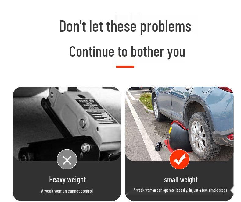 Inflatable Off-Road Airbag Jack - 3T/4T/5T Capacity for Auto Rescue and Repair