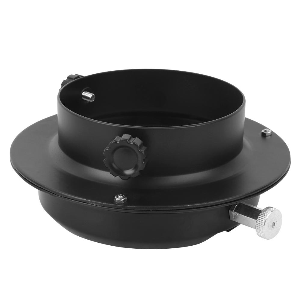 

Переходное кольцо-конвертер из черного сплава для небольшого фотоосветительного прибора на крепление Bowens