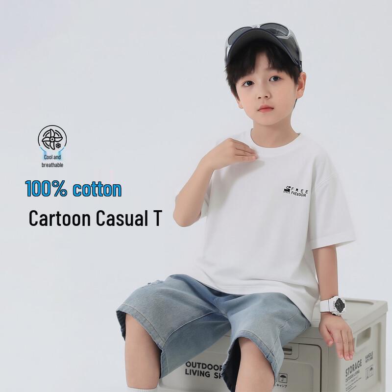 YuYou Kids  Summer Boys  Short Sleeve T-Shirt 150