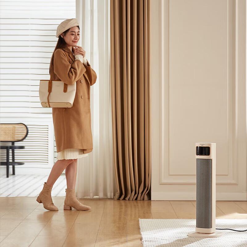 Bear Tower Ceramic Heater with Voice and Remote Control CN plug (adapter included)