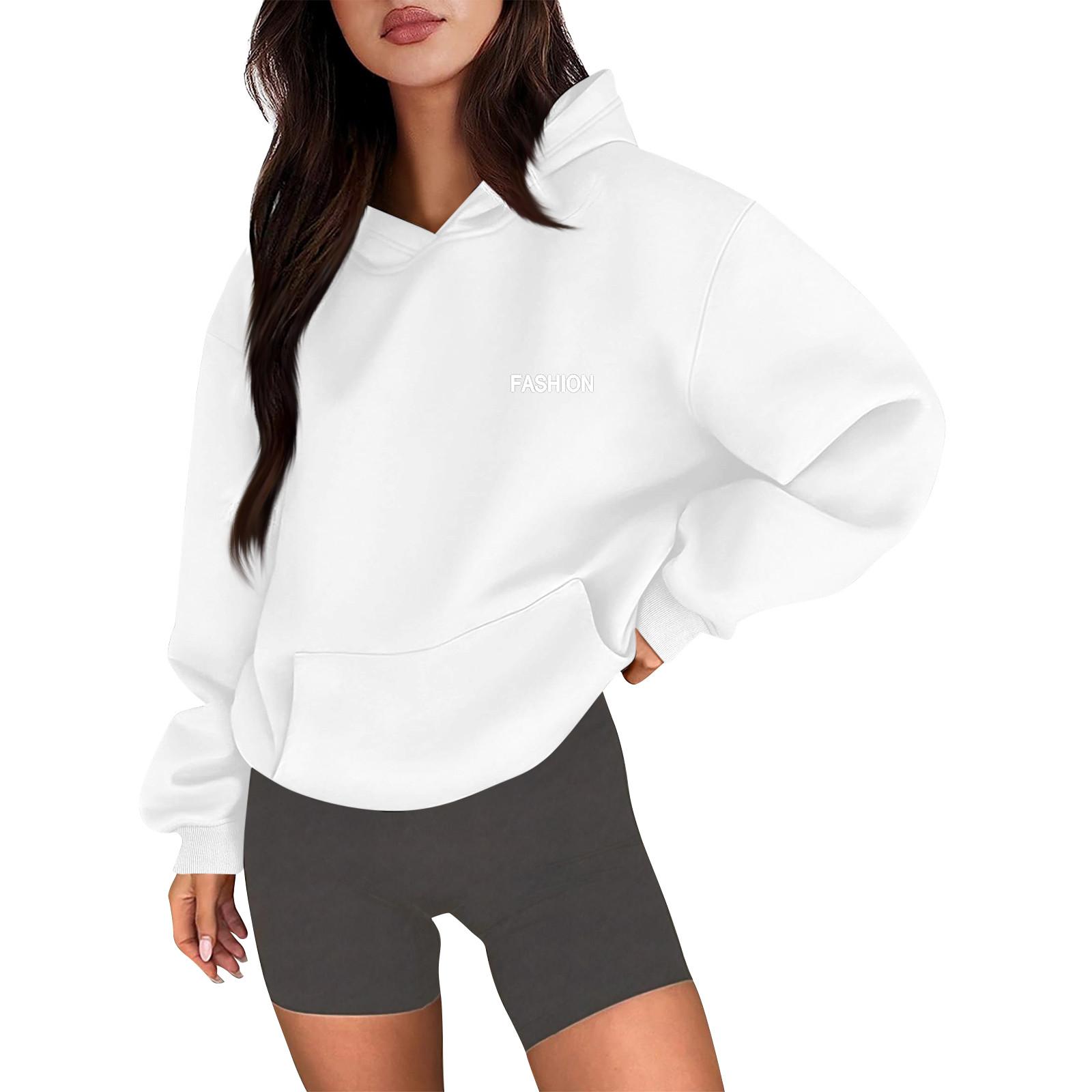 Женская водолазка с капюшоном, свободный свитер с длинным рукавом и завязками на талии, женская толстовка L бежевый