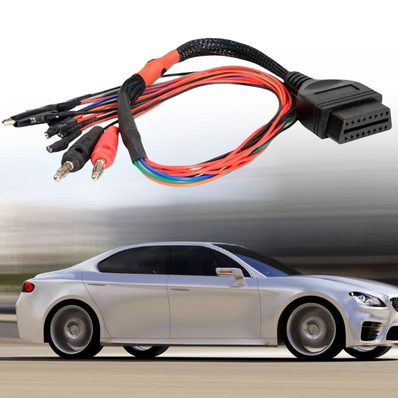 Pinout Cable for MPPS V13 V21 OBD OBD2 Diagnostic Adapter Triple Cores Cable Stable Performances