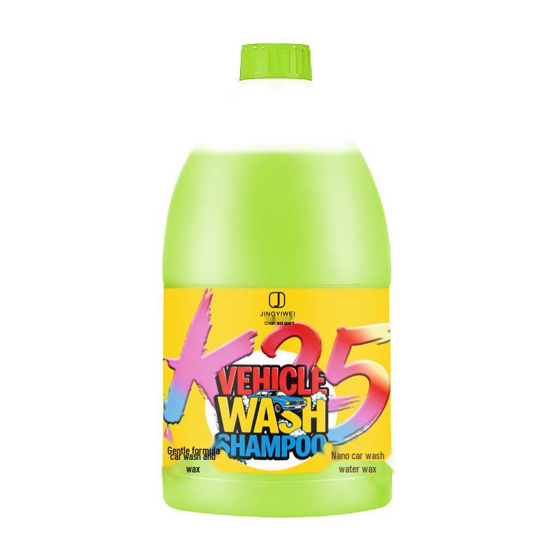 2L Concentrated Car Wash Liquid  Stain Remover with Hydrophobic Polisher for Long-lasting Car Body Care Wax
