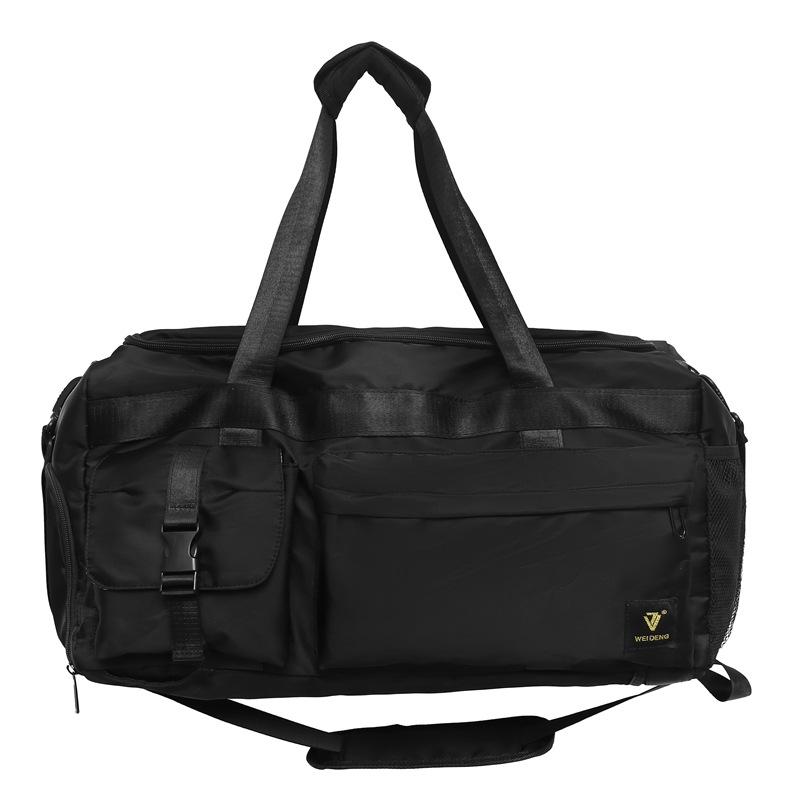 

Couple Travel Bags for Traveling Out Large Capacity Shoes and Warehouses To Wear Tote Travel Bags for Dry and Wet Separation Sports and Fitness Bags чорний