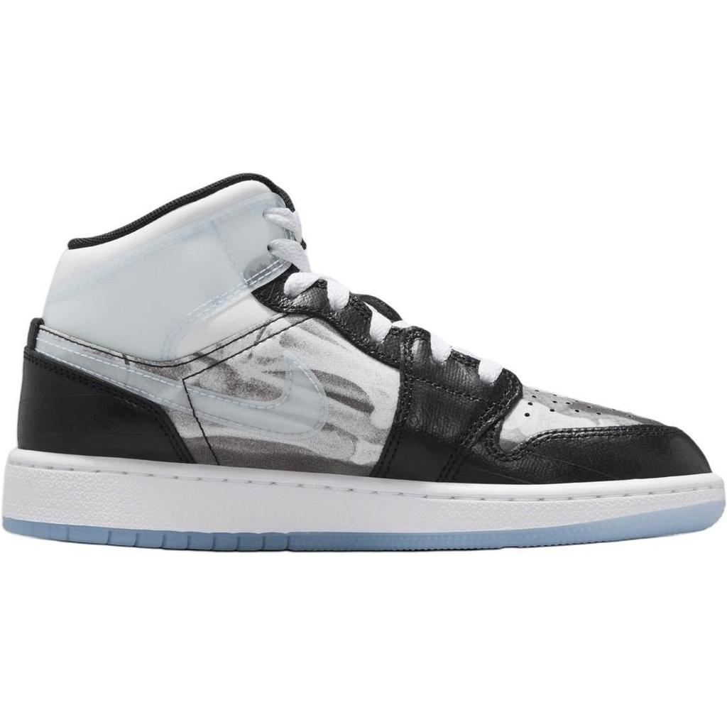 (GS) Air Jordan 1 Mid 'X-Ray' Infantil HF3210-001
