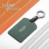 Compatible with BMW New 5 Series, 7 Series, 4 Series, X5, and X7 NFC Key: Suede Double Buckle Card Case.