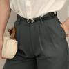 Versatile Womens Fashionable Pu Belt For Dresses And Sweaters In Chic Black And Camel Shades