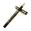 Jinhao 5000 Penna Roller Metal con Intaglio Texture Drago Fusto Bianco Rifiniture Dorate Cancelleria Professionale per Ufficio Accessorio per Scrittura