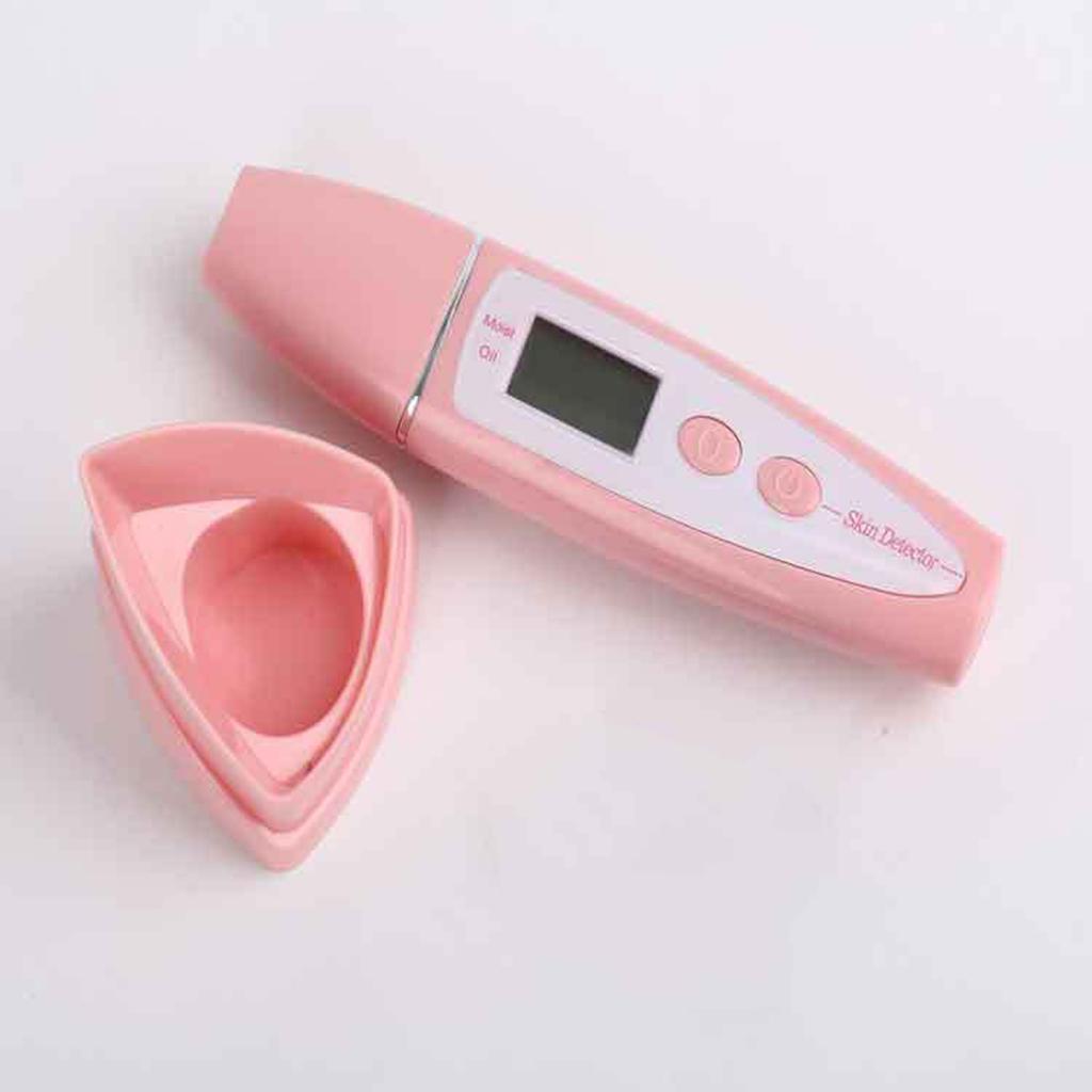 Facial Skin Tester Pen Digital Skin Detector Pen with Digital Display Portable Analysis Moisture Machine for Women