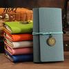 Thick Paper Notebook A6 Faux Leather Journal Notebook 6 Ring Loose Leaf