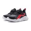 Li Ning Kids Sports Comfortable Non-Slip Wear-Resistant Low-Top Casual Shoes Kids Casual Shoes Black White YKNT152-15