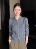Classic Women's 100% Pure Wool Stand Collar Zipper Cardigan Sweater Coat