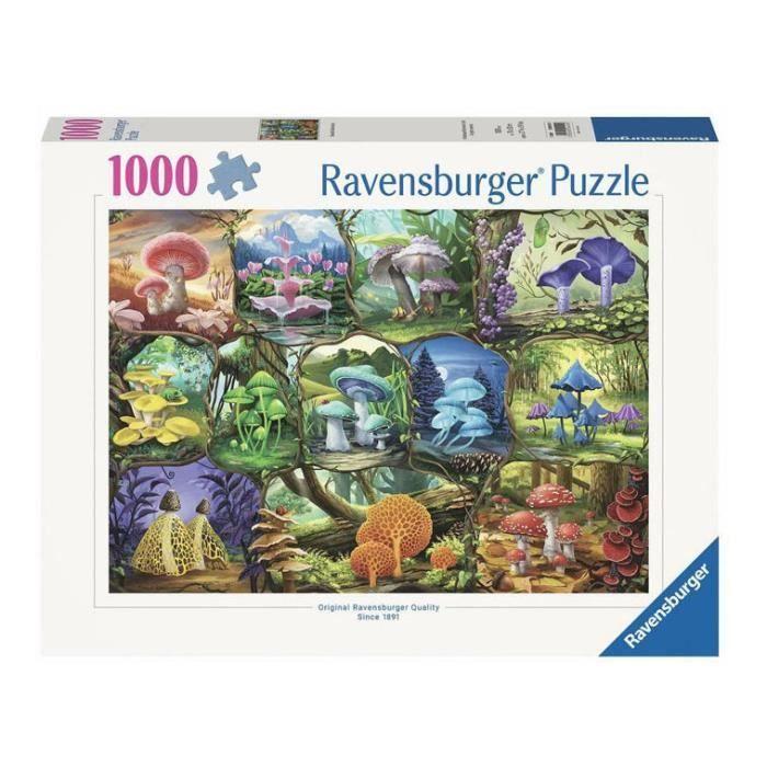 Ravensburger Puzzle De Puzzle Beaux Champignons, 1000st.