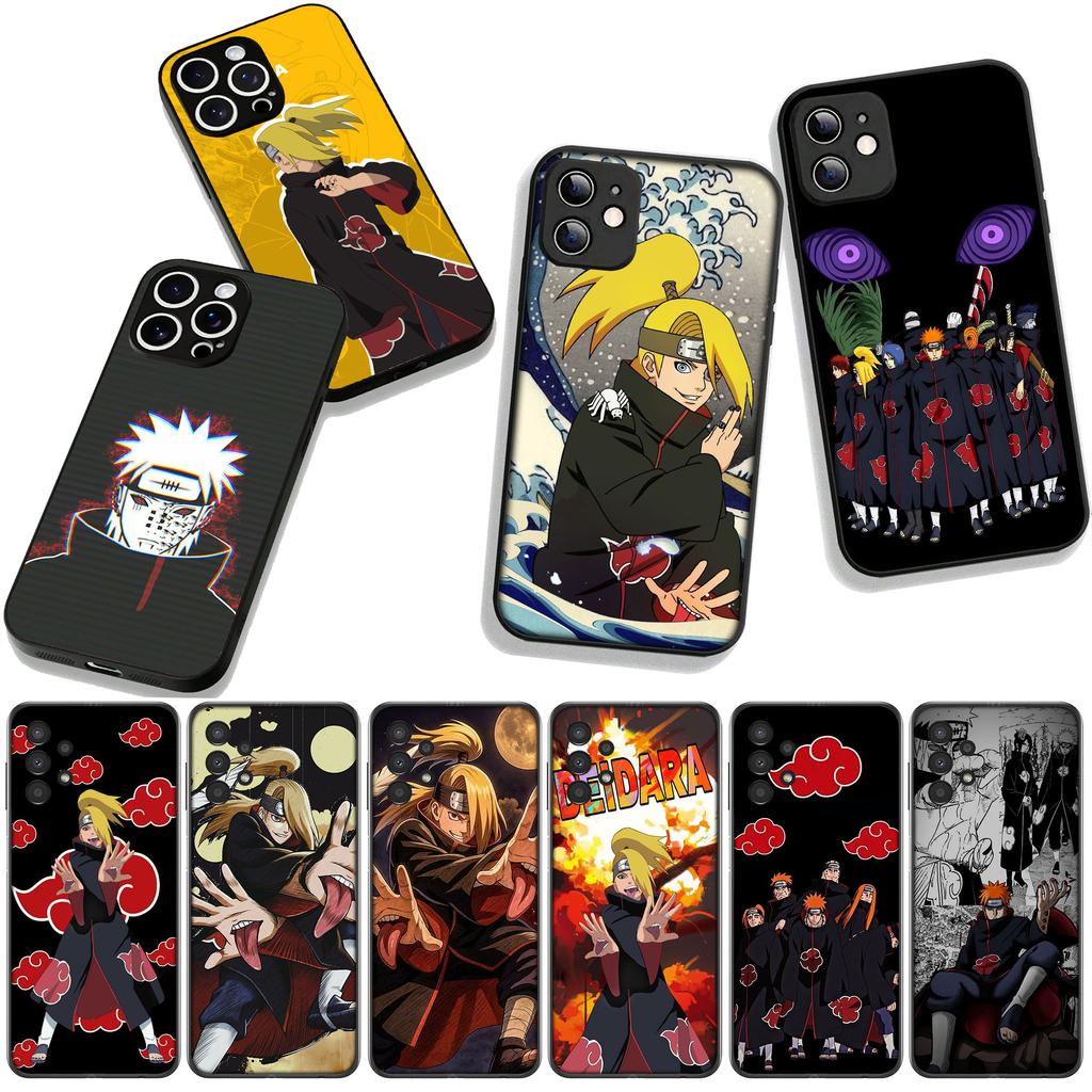 for Samsung Galaxy A36 A17 A26 A07 A35 A54 A53 A13 A33 A34 S8 S9 S20 S21 FE S10 Plus Case Deidara Narutos Itachi Pain Akatsuki