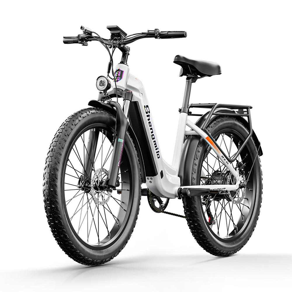 Shengmilo MX06 Elektrofahrrad für Erwachsene 1000W Motor Urbanes Elektrofahrrad 26 Zoll Fat Tires E-Bike 48V17.5AH Batterie Mountainbike
