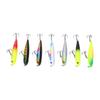7pcs Minnow Fishing Lure Set 3D Lifelike Eyes Corrosion Resistance Top Water Pencil Bait