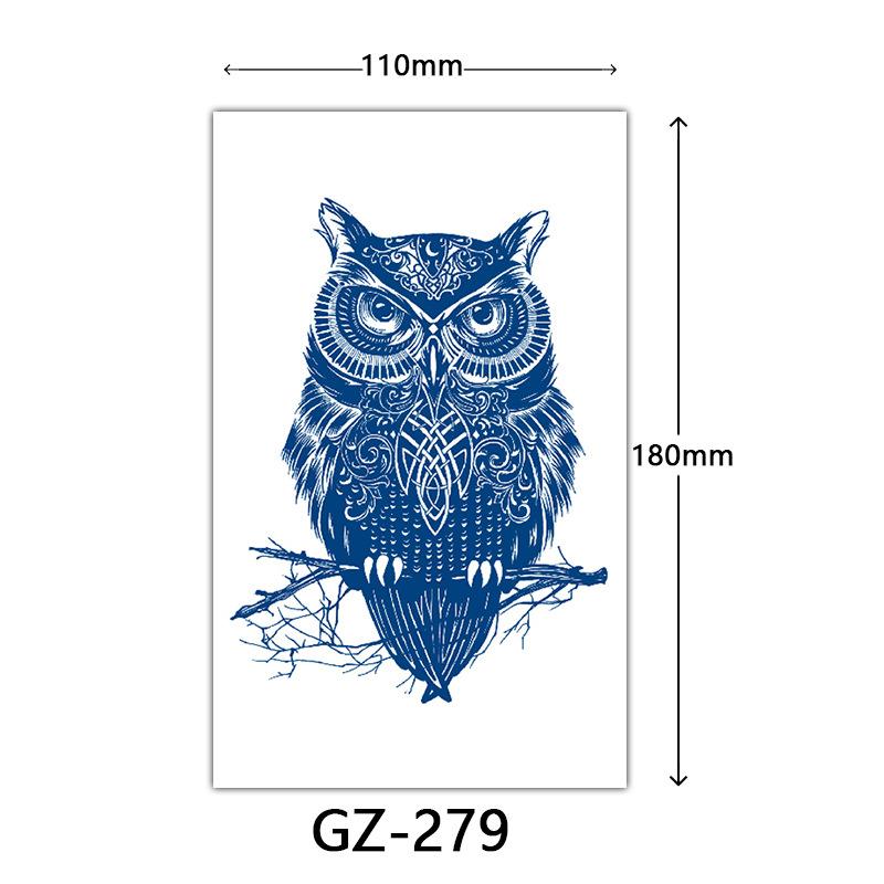 Herbal Semi-Permanent Tattoo Sticker, Semi-Permanent Tattoo Sticker, Anti-Rub, Anti-Sweat Tattoo