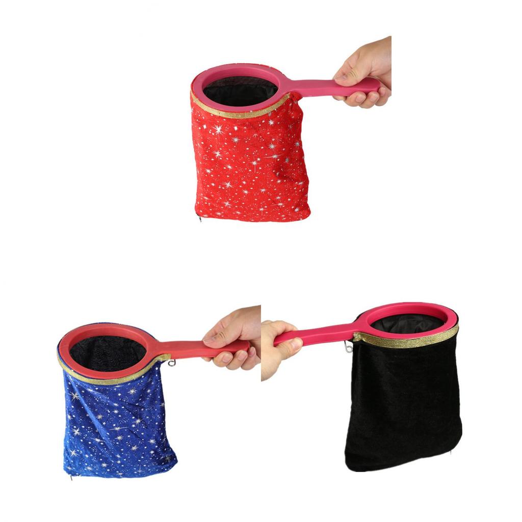 Borsa Magica Grande Strumento Magico da Palco Con Materiale in Tessuto Per Spettacoli