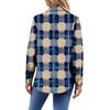 Women's Fashionable Casual Printed Long-Sleeved Button-Up Shirt
