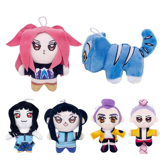 Anime Plush Pillow Cushion Cute K-Pop Demon Hunters Tiger Soft Stuffed