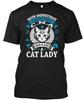 Cna Cat Lady Never Underestimate The Tenacious Power TTshirt Made In USA S-5XL