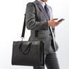 Sanwa Direct Business Bag Double Size Handbag Shoulder Commuting Compatible 200-BAG088