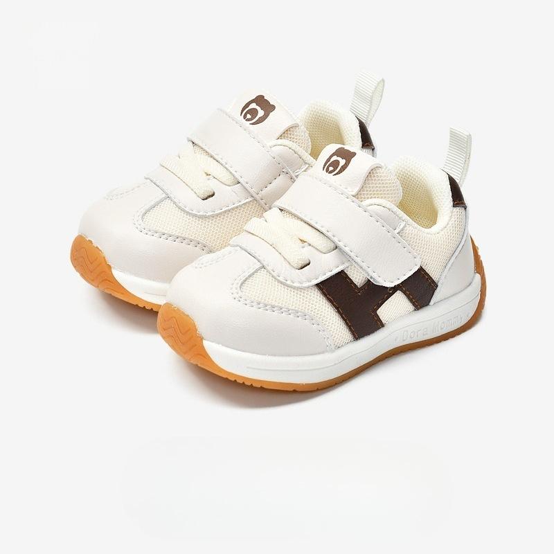 Boys' learning-to-walk shoes, spring-autumn infant shoes, soft sole anti-slip 0–2 years old girls' shoes