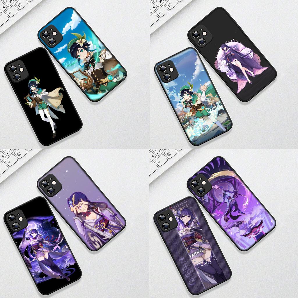 Phone Cover for Xiaomi Poco C75 C65 C71 C85 X7 X6 X5 F7 F8 Ultra F6 Pro Casing Case Baal Raiden Shogun Genshins Impacts Venti