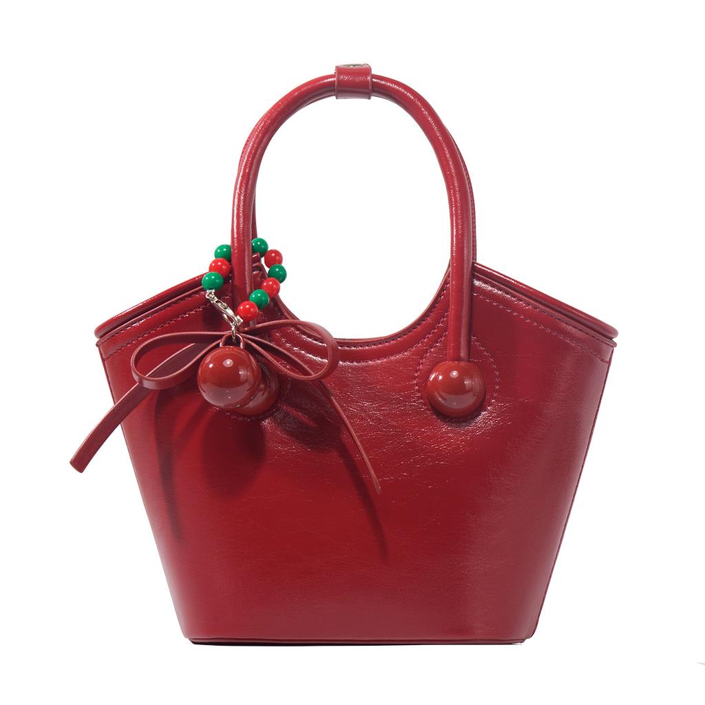 Send Girlfriend Bucket Bag Qixi Festival Send Gift Bag Women'S Bag Handbag Daily Commute