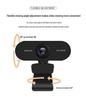 Full HD 1080P/4K USB Webcam for Desktop and Laptop