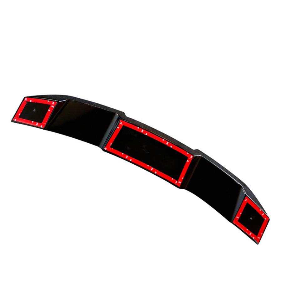 Glossy Carbon Fiber Look V Style Trunk Spoiler As Shown in Pictures For Sedan or Coupe Models