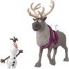 Mattel Disney Frozen Classic Storybook Mini Doll Playset for Ages 3 and Up