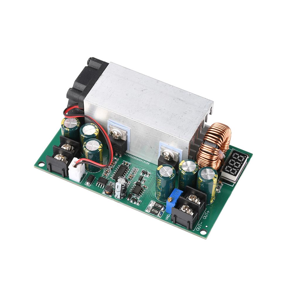 600W 25A DC Buck Voltage Regulator DC12-75V To 2.5-50V Output Adjustable Step Down Converter Board With Digital Voltage Display