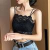 Lace Suspender Beautiful Back Vest Female Sexy with Chest Pad Tube Top Summer Thin Breathable