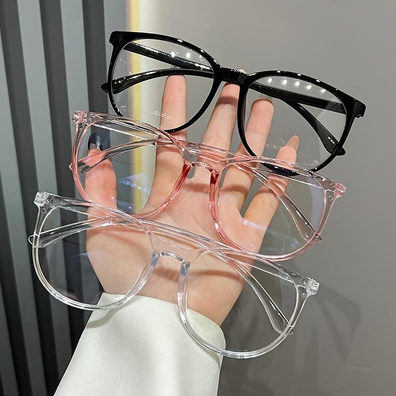 

3 ШТ 3 Пары Ретро Классические Очки Простая Круглая Оправа Подходит для Уличного Стиля Музыкальных Фестивалей Вечеринок и Фотографии