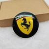 4PCS/Set 56mm/60mm/65mm For Ferrari Horse Donkey Badge Emblem Car Wheel Hub Center Cap Rim Cover Decoration Stickers Accessories MQ0