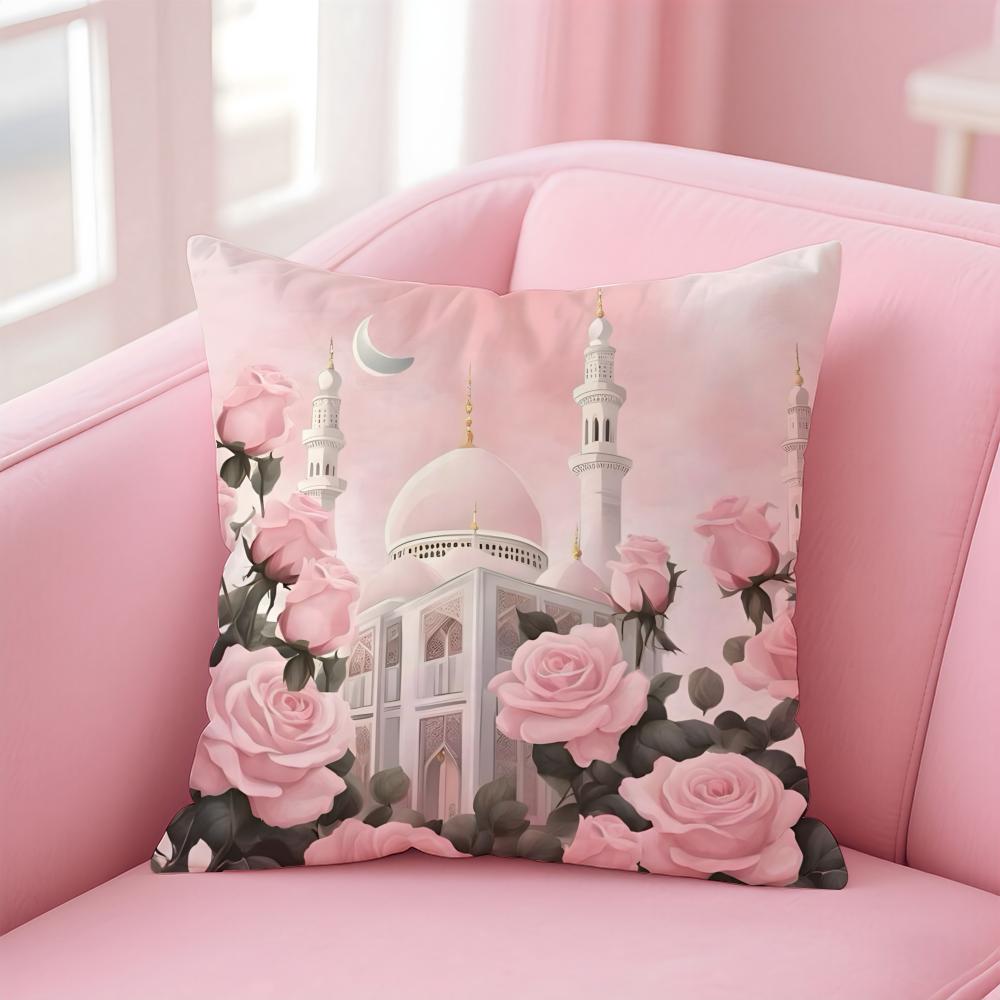 Heilige Kulturelle Religiöse Kunst Islamisches Thema Kissenbezug Kissenhülle Kurzer Plüsch Verdeckter Reißverschluss Raum Sofa Kissenbezug
