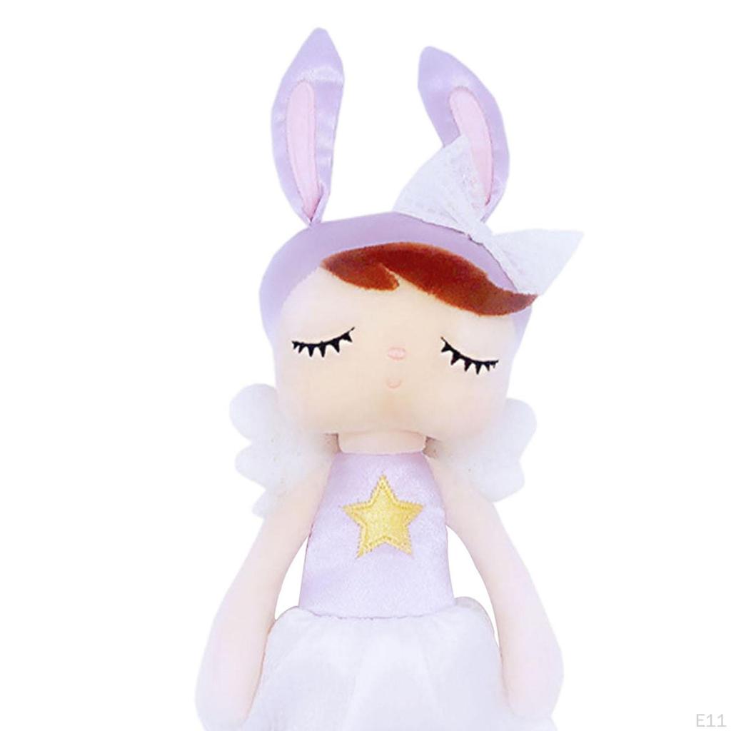 Metoo Angela Doll Soft Plush Toys For Girls Baby Kids Pink