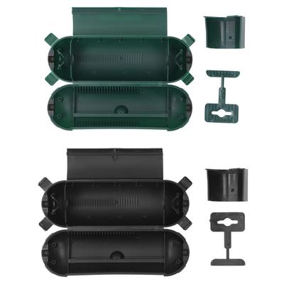 Outdoor Extension Cord Safety Cover ABS Multifunctional  Closure Outdoor Cord Connection Protect