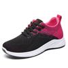 Shoes Women's Spring and Autumn Sports Casual Shoes Women's Shoes Flying Weaving Breathable Single Shoes Versatile Mesh Shoes Running Shoes