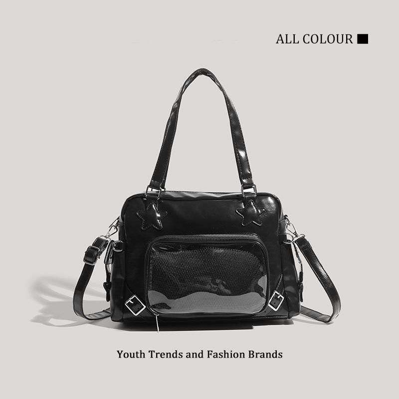 

Большое потребление пищи, социальные животные, куклы, студентки-нишевики, поездки на занятия, универсальные сумки-мессенджеры чёрный