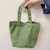 Fashion Women Solid Color Mini Handbags Women Canvas Tote Ladies Casual Bag Girl Student Cloth Bags