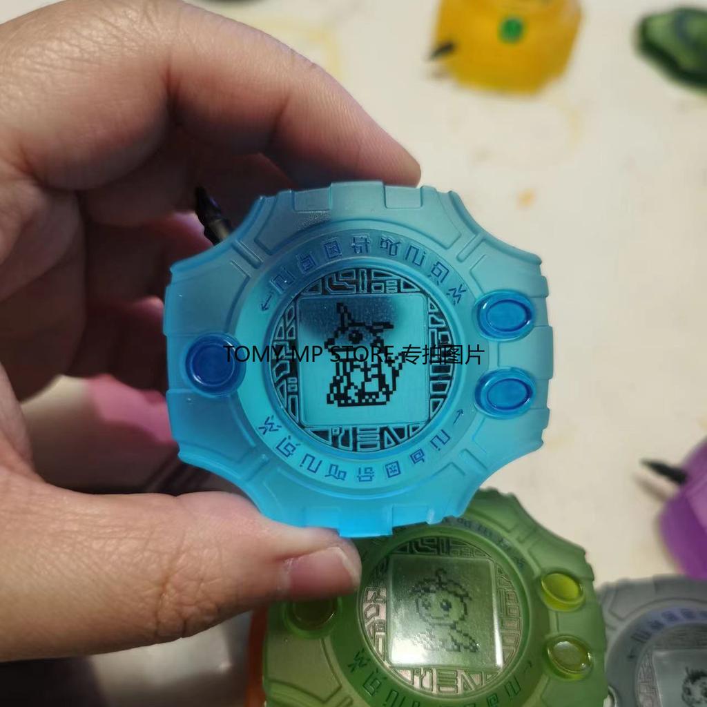 Digimon Digivice Agumon Garurumon Agumon Garurumon Mochimon Greymon Evolver Transparent Soft Glue Figure Model Toys